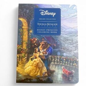 Disney Dreams Collection Thomas Kinkade Studios Disney Princess Coloring Book